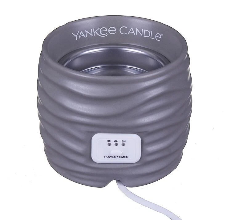Yankee Candle Noah Grey Scenterpiece Easy MeltCup Warmer - With Timer 2 Yankee Candle Noah Grey Scenterpiece Easy MeltCup Warmer - With Timer - Image 2